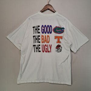 Vintage University of Florida The Good The Bad The Ugly Ruppshirts XL White 1995